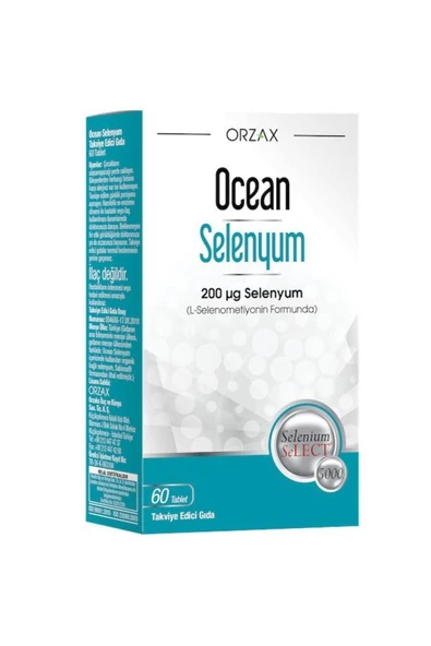 Ocean Selenyum 200 mcg 60 Tablet ürün görseli 1
