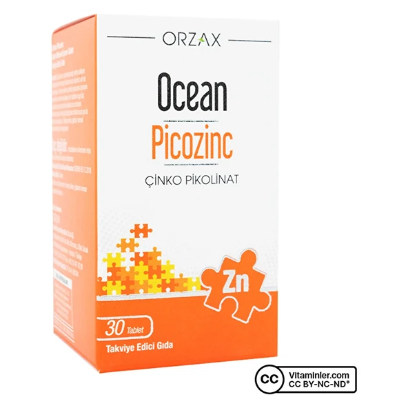 Ocean Picozinc Çinko Pikolinat 30 Tablet ürün görseli 1