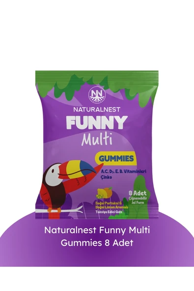Naturalnest Funny Multi Gummies ürün görseli 1