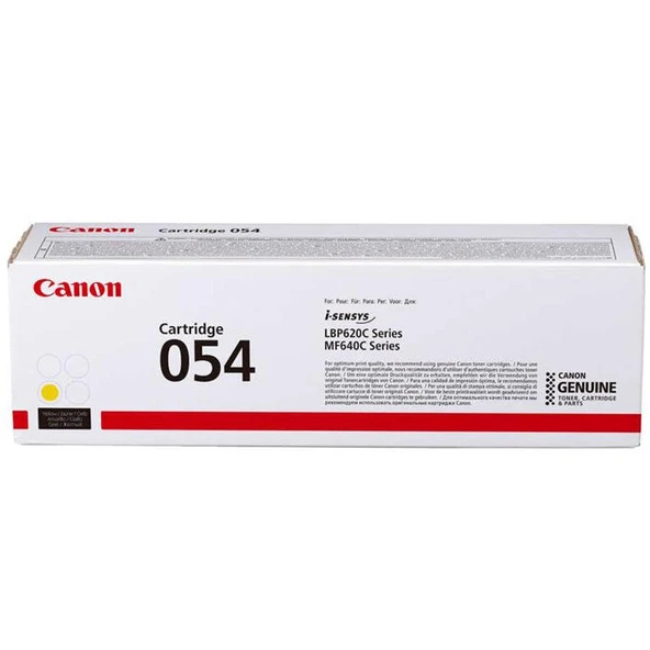 Canon 3025C002 Crg 054 H Sarı Yüksek Kapasiteli Toner ürün görseli 1