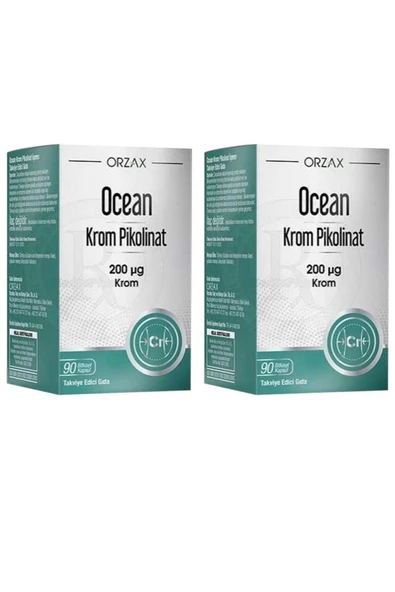 Ocean Krom Pikolinat 200 Mcg 90 Kapsül 2 Kutu ürün görseli 1