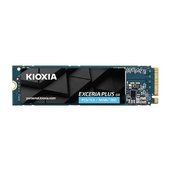 KIOXIA Exceria Plus G4 NVMe, GEN5 2 TB R:10000 MB/s W:8200 MB/s LVD10Z002TG8 ürün görseli 1