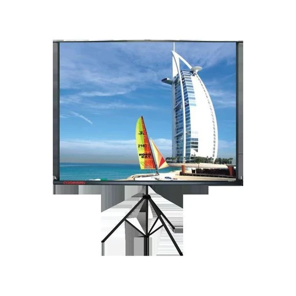 CODEGEN TX20 200x200 Ayaklı Projeksiyon Perdesi ürün görseli 1