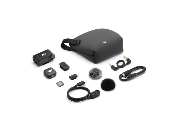 DJI MIC 3 (1 TX + 1 RX) (DJI Türkiye Karacasulu Garantili) ürün görseli 1