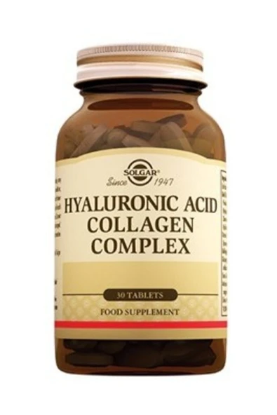 Solgar Hyaluronic Acid Collagen Complex 120 Mg - 30 Tablet ürün görseli 1
