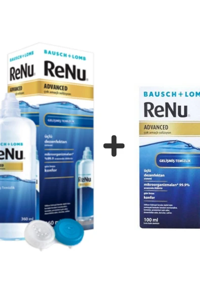 Renu Advanced Lens Solüsyonu 360 ml + 100 ml ürün görseli 1