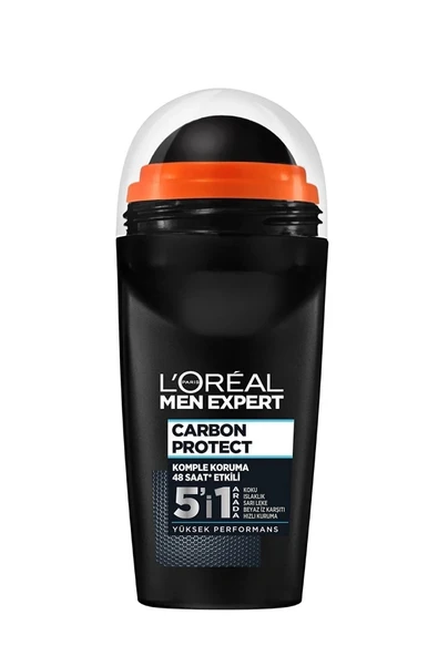 Loreal Paris Men Expert Carbon Protect Anti Perspirant Roll On 50 ml ürün görseli 1