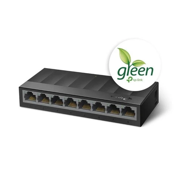 TP-Link Ls1008G 8 Port Gigabit Desktop Swıtch ürün görseli 1