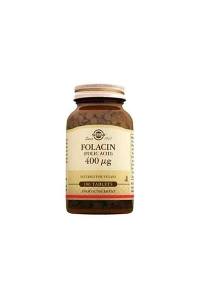 Solgar Folic Acid 100 Tablet ürün görseli 1