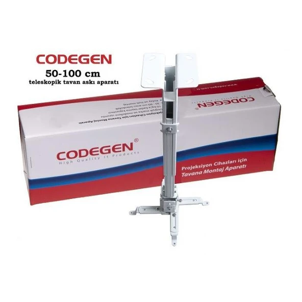 Codegen H50 Tavan Asma Aparatı 50-100 cm (Teleskop ürün görseli 1