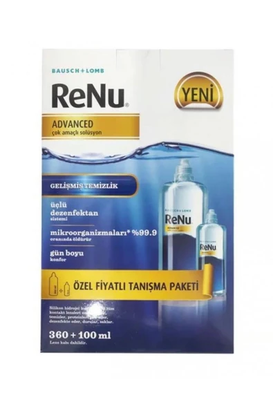 Renu Advanced Lens Solüsyon 360 + 100 ml ürün görseli 1