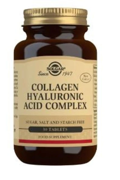 Solgar Hyaluronic Acid Collagen Complex 30 Tablet ürün görseli 1