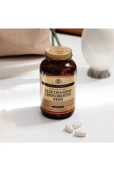 Solgar Glucosamine Chondroitin Msm 60 Tablet - Resim 2