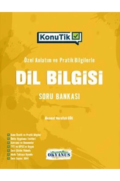 Okyanus Tyt Konutik Dilbilgisi Soru Bankası ürün görseli 1
