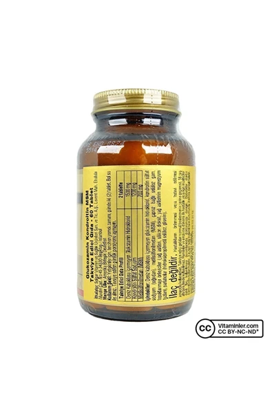 Solgar Glucosamine Chondroitin Msm 60 Tablet - Resim 2