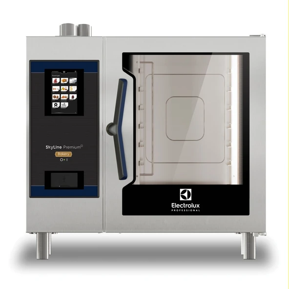 Electrolux Professional ECOE61T3A3B Skylıne Premıums Fırın 5 Adet 600x400mm – Elektrikli – Aısı 316l Boyler – 3 Camlı – Unlu Mamül ,227730 ürün görseli 1