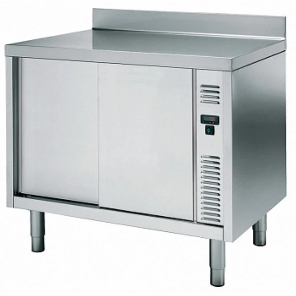 Electrolux Professional Sıcaklık Dolabı, 1 Ara Raf Ve 2 Kayar Kapılı, 100 Mm Sırtlı, (4 Ayaklı) - 1200 Mm TC1210EN ürün görseli 1