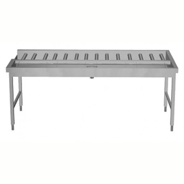 Electrolux Professional Manuel Ayrıştırma Tezgahı, 4 Sepetli, Yandan Bağlantı, Sağdan>sola, 2130 Mm HSMSS4RL ürün görseli 1