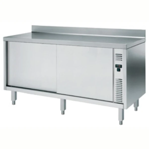 Electrolux Professional Sıcaklık Dolabı, 1 Ara Raf Ve 2 Kayar Kapılı, Fanlı Isıtma, Sırtlı - 2000 Mm MTC2010PN ürün görseli 1