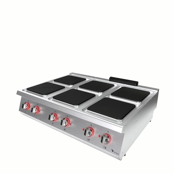 Vital  EKO9030K VITAL EKO9030K 6 KARE PLEYTLİ ELEKTRİKLİ OCAK ürün görseli 1