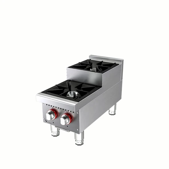 Vital  GKO8010K VITAL 900 SERİES GKO8010K 1+1 BRÜLÖRLÜ GAZLI OCAK ürün görseli 1