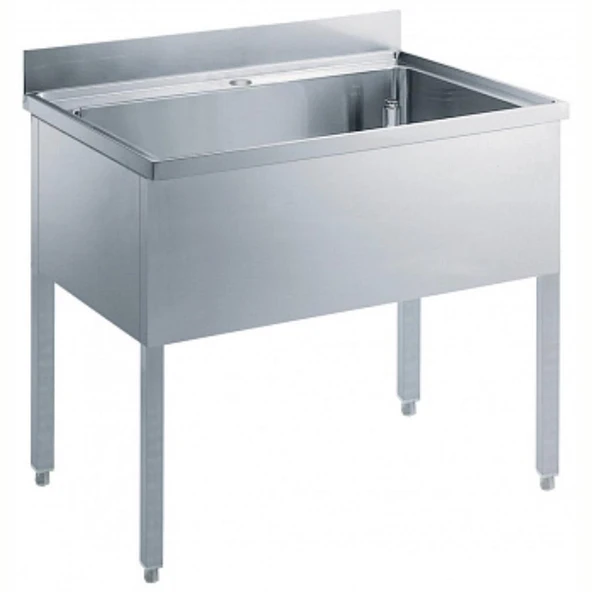 Electrolux Professional Yıkama Tezgahı, 1 Evyeli (960x510x340mm), 1200 Mm SLP12N ürün görseli 1