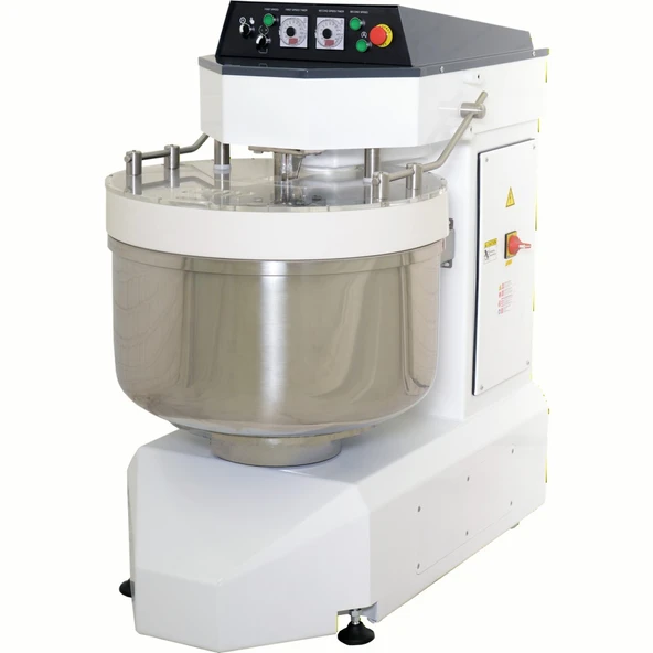 Dirmak ISM 60-32S CR Spiral Hamur Yoğurma Makinası 60 Lt Kazan 30 Kg Un Kapasiteli İki Devirli İki Yöne Dönen Kazan Krom Gövde 380v/3p/50hz ürün görseli 1