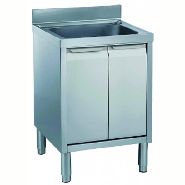 Electrolux Professional Dolaplı Tezgah, Tek Evyeli (500x500 Mm) - 700 Mm ML1B0717N ürün görseli 1