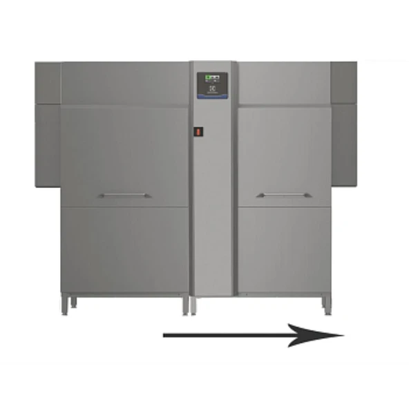 Electrolux Professional Çift Durulamalı Konveyörlü Bulaşık Makinesi 250 Sepet/saat (ön Yıkama Modülü İle Kullanılacak İse 865506 İle Birlikte Sipariş Edilmelidir) EDR25PEL5V ürün görseli 1