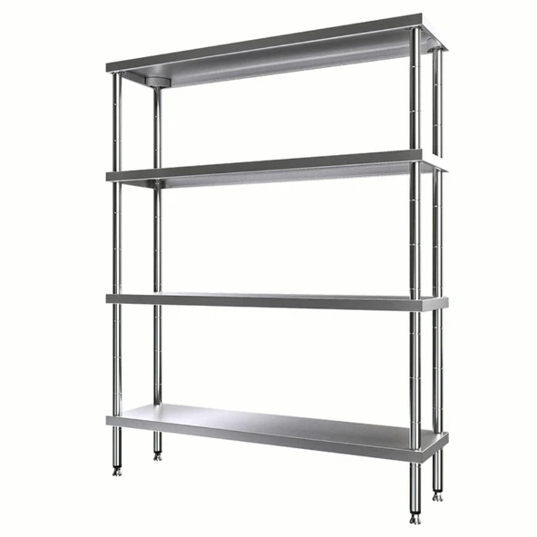 Vital  VRDD-9136-ECO İstif Rafı -Demonte 4 Katlı,Düz Tablalı, Eko ürün görseli 1