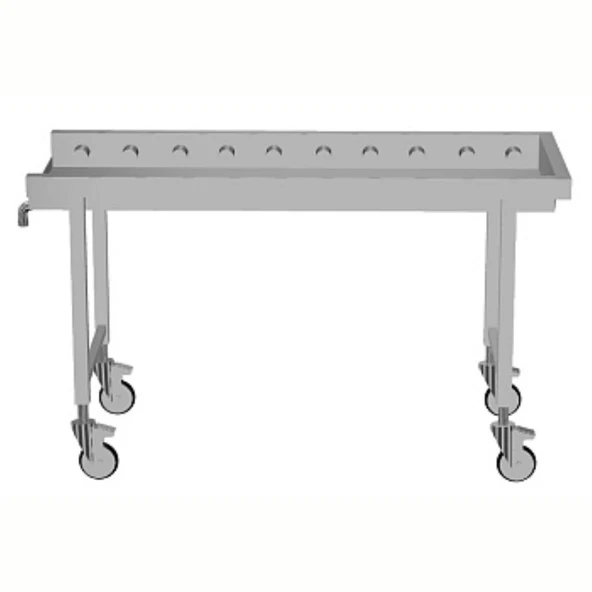 Electrolux Professional Mobil Konveyör, Kısa Silindirler, 1645 Mm HSSRC16M ürün görseli 1