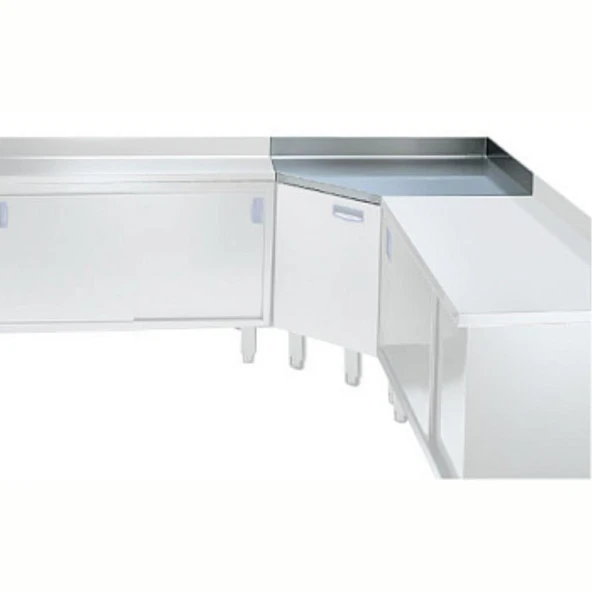 Electrolux Professional Üst Tabla, Sırtlı, Köşe Tip 1000x1000 Mm TPLAA7A ürün görseli 1