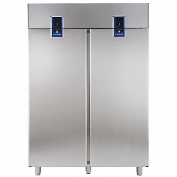 Electrolux Professional Endüstriyel Gn Buzdolabı, Premium, İki Isı Zonlu, 2 Kapılı, Tropikal, Aısı304, Kabin Işığı, - 2/-2°c, Dijital Ekran, Soğutucu Gaz: R290 - 1430 Lt ESP142FDRC ürün görseli 1