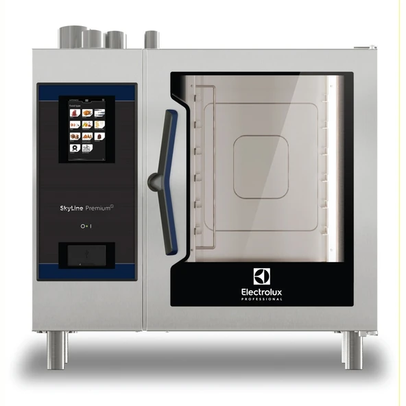 Electrolux Professional ECOG61T3G30 Skylıne Premıums Oven 6 Gn 1/1 - Gas - 3-glass ,217719 ürün görseli 1