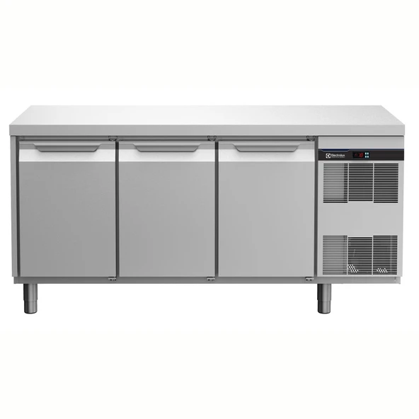 Electrolux Professional EK3KDAAA Tezgah Tipi Derin Dondurucu, 3 Kapılı, -22°c/-15°c, Aısı 304 (r290), Soğutma Ünitesi Sağda ,710364 ürün görseli 1