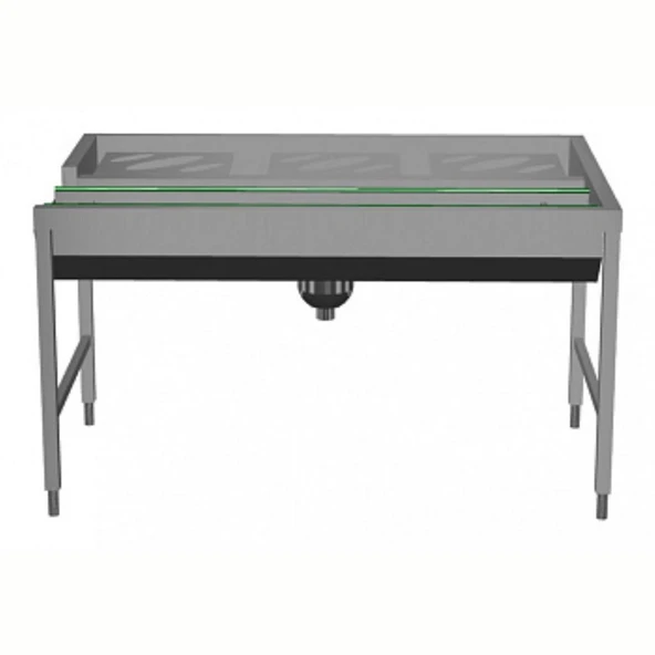 Electrolux Professional Otomatik Bulaşık Kabul Tezgahı, 3 Sepetlik, Soldan Sağa - 1620 Mm HSAS3LR ürün görseli 1