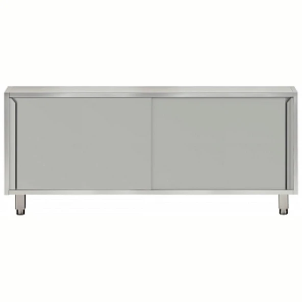 Electrolux Professional 2 + 2 Kayar Kapılı Alt Dolap, Pass-thru, 2000 Mm - Modular Line TE2S20DA ürün görseli 1