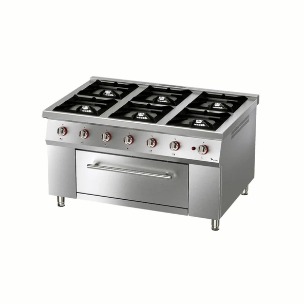 Vital  GKF150 VITAL 900 SERİES GKF150 GAZLI FIRINLI KUZİNE ürün görseli 1