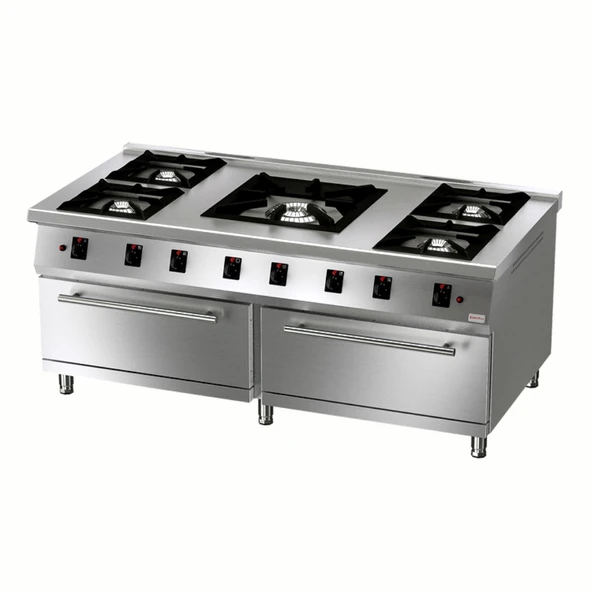 Vital  GKF205-ECO VITAL 900 SERİES GKF205-ECO GAZLI FIRINLI KUZİNE ürün görseli 1