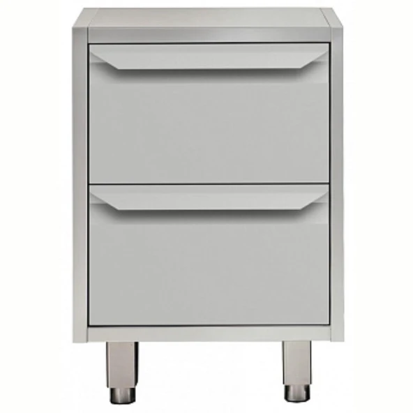 Electrolux Professional 2 Çekmeceli Alt Dolap - 600 Mm - Modular Line TE2C6 ürün görseli 1