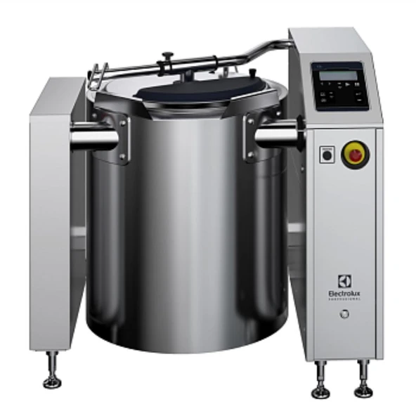 Electrolux Professional Elektrikli Kaynatma Kazanı, Variomix 80 Lt, Ayaklı, Kapaklı, Gıda Sensörlü, Otomatik Su Doldurma Ve Seviye Kontrollü. Y=600 SM6V80F ürün görseli 1