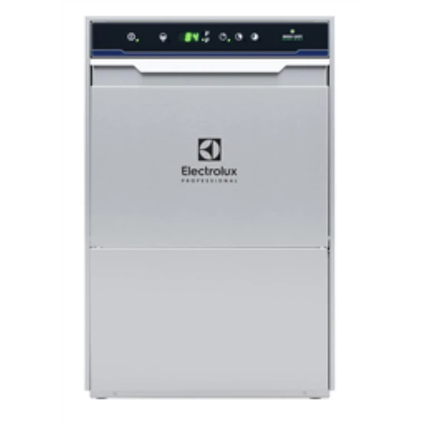 Electrolux Professional Bardak Yıkama Makinesi (küçük), Çift Cidarlı, Elektronik Kontrol, Soğuk Suyla Son Durulama, Drenaj Pompa, Deterjan Ve Parlatıcı Dispenserli, 3 Programlı, 30 Sepet/saat ESICWG ürün görseli 1