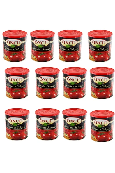 Domates Salçası 830 gr 12 Adet ürün görseli 1