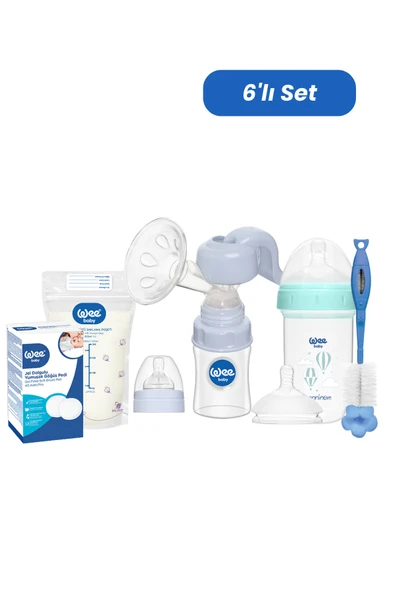 Wee Baby Anneye Emzirme ve Beslenme Destek Seti 6'lı ürün görseli 1