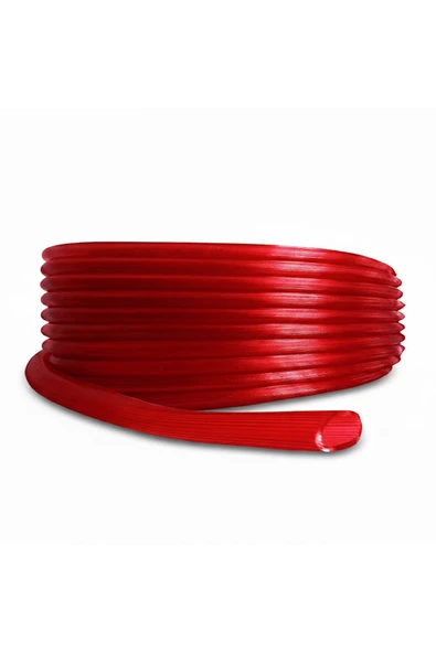 Silikonlu Bahçe Hortumu 5/8 Kırmızı Renk 3 Metre ürün görseli 1