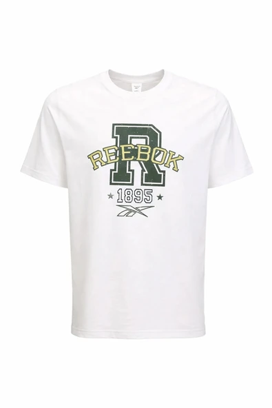 Reebok Centa Tee Lc 6164 0 Yaka Erkek Tshirt - Beyaz ürün görseli 1