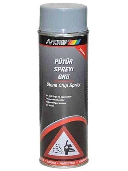 Motip Pütür Sprey Gri 500 ML Stone Chip Spray Grey ürün görseli 1