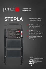 PERİLLA STEPLA 3 BASAMAK MERDİVEN 51403 - Resim 3