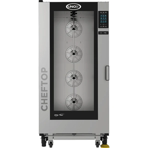 Unox 9890.X2021.EP Chef Top 20 Gn 2/1 Kombı Fırın Elektrıklı Plus Model ürün görseli 1