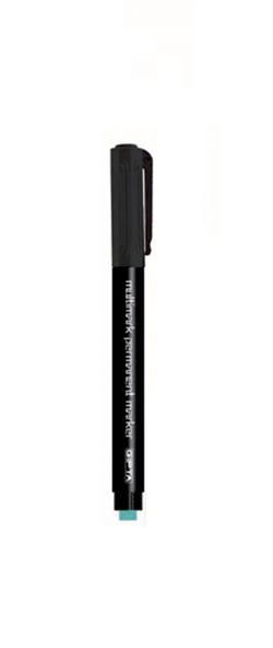 Gıpta Asetat Kalemi Permanent Marker M Seri Siyah F153500 (12 Li Paket) ürün görseli 1